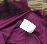 City Studios Juniors Strapless Bow-Front Dress 8145SE6BT3 Merlot Purple 5/6