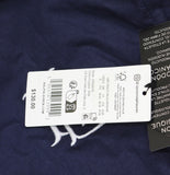 Lauren Ralph Lauren Embroidered Button Up Shirt Swim Cover Up Dark Navy Blue S
