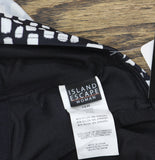 Island Escape Cape Town Printed Tankini Swim Top N770658 Black / White 16W