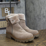 Baretraps Wyoming Suede Ankle Winter Hiking Boots BT28506 Taupe Brown 7.5M