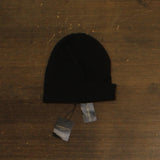 Charter Club Womens 100% Cashmere Cuffed Beanie Hat 100160260HT Classic Black
