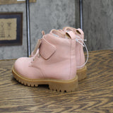 Jessica Simpson Toddler Girls Daria Bow Ankle Boots JES238T Blush Pink 7T