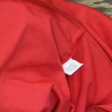 Ny Collection Womens Plus Size Short Sleeve Piped Detail Dress Red / Black 1X