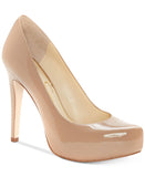 Jessica Simpson Parisah Platform Pump Stiletto Heels Shoes Sand Dune Brown 9M