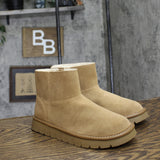 Universal Thread May Faux Suede Booties with Memory Foam Insole Tan Brown 6M