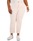 Tommy Hilfiger Womens Hampton Chino Sportswear Pants W0SK0035 Ballerina Pink 18W