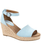 Style & Co Espadrille Wedge Sandals with Ankle Strap 10004896400 Dream Blue 9W