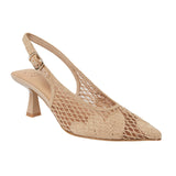 A New Day Womens Emmy Heels Woven Slingback 94834823 Light Taupe Brown 11M