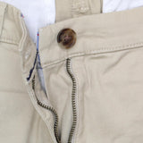 Nautica Jeans Womens Chino Ankle Pants 1784510 Khaki Brown 10