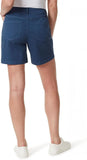 Bandolino Plus Size Amalia Classic High Rise 6" Jean Short Freshwater Blue 24W