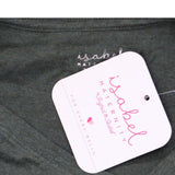 Isabel Maternity Maternity Short Sleeve Shirred V-Neck T-Shirt 534768