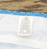 Swim Solutions Printed Tummy-Control Tile Tankini Swim Top Tile Together Blue 16