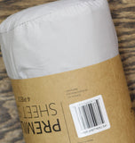 Linen Market Microfiber Solid Sheet Set 4-Piece LM-6PC-4-1 Light Gray Twin