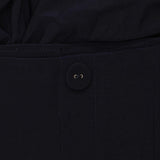 Nine Leonard Womens Tummy Smoothing Culotte Palazzo Pants Navy Blue M