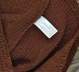 A New Day Womens Apron Tank Top 89948001 Brown XL