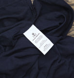 Nautica Little Boys Uniform Stretch Double Pique Polo Shirt Navy Blue M