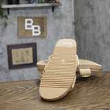 A New Day Tilly Raffia Platform Footbed Sandals 92611752 Tan Brown 6.5M