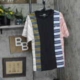 Dickies Womens Remanufactured Baggy Utility Pocket T-Shirt Tee Black Multi 2 XL