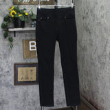 Belle by Kim Gravel Straight Leg Pull-On Jeans A451952 Black 2