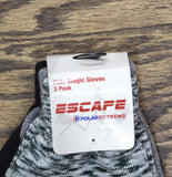 Polar Extreme Boys 3-Pair Magic Knit Gloves Set 93996107 Gray Multi FM