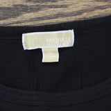 Michael by Michael Kors Womens Graphic Logo Embellished T-Shirt Tee Black XL