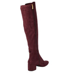 Michael Michael Kors Heels Braden Over the Knee Riding Boots Merlot Purple 7M