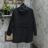 Lands' End Womens 3 in 1 Systems Jacket with Vest 1791640 Black XL