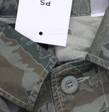 PS Paul Smith Mountain Print Field Jacket with Button Front Green Multi XL