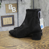 A New Day Mesh Block Heel Mid-Calf Booties with Memory Foam 94568456 Black 7M