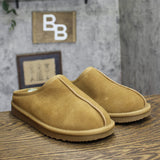 Goodfellow & Co Cruz Genuine Suede Clog Slippers 91308430 Brown 10
