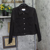 Universal Thread Womens Faux Suede Button Up Fashion Jacket 94741203 Brown L