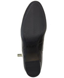 DKNY Womens Side Zip Crosbi Booties K3021605 Black Leather 8M