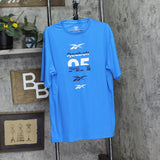 Reebok Mens 95 Athletic Short Sleeve T-Shirt Blue M
