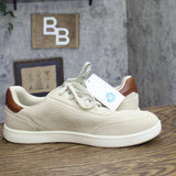 Goodfellow & Co Simon Laser Cut Low Top Lace Sneakers 94809251 Tan Brown 12