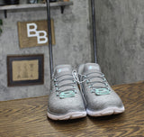 S Sport By Skechers Womens Syrka Step-Ins Sneakers 90429464 Gray 6.5M