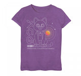 Disney Pixar Lightyear SOX Girls Short Sleeve Tee Shirt Purple M