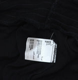 INC International Concepts Womens Drawstring Waist Pants Gauze Black XL