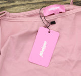 Edikted Womens Knit Deanna Tank Top S16583 Pink XL