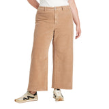 Universal Thread Womens High-Rise Corduroy Sailor Wide Leg Ankle Jeans Brown 17