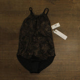 Magicsuit Xantu Jill High Neck Soft Cup One Piece Swimsuit Black / Brown 10