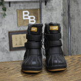 Cat & Jack Toddler Boys Denver Winter Boots 88236548 Black 11T