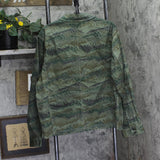 PS Paul Smith Mountain Print Field Jacket with Button Front Green Multi XL