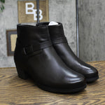 Propet Women's Leather Ankle Boots WFX175L Black 8W
