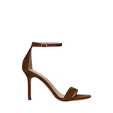 Lauren Ralph Lauren Womens Allie Stiletto Heels Sandals Tobacco Brown 11B