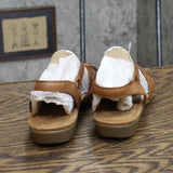 Earth Origins Berri Women's Sandals 7207612WLEA Alpaca Brown 7M