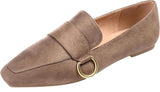 Journee Collection Benntly Tru Comfort Foam Slip On Loafer Taupe Brown 8.5M