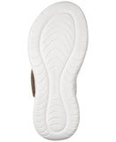Easy Spirit Womens Daleyza Embellished Double Band Sandals Taupe Brown 7M