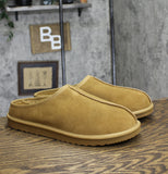 Goodfellow & Co Mens Cruz Genuine Suede Clog Slippers 91308430 Brown 13