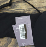 Auden Womens Luxe Stretch Comfort Wire Demi Adjustable Bra 94266713 Black 34B