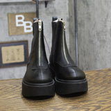 Wild Fable Honor Ankle Combat Platform Boots 94642917 Black 6.5M